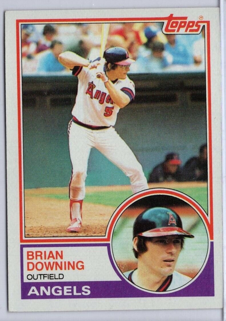 1983 Topps 442 Brian Downing