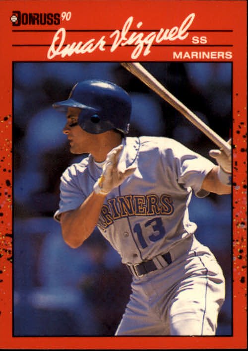 1990 Donruss 483 Omar Vizquel