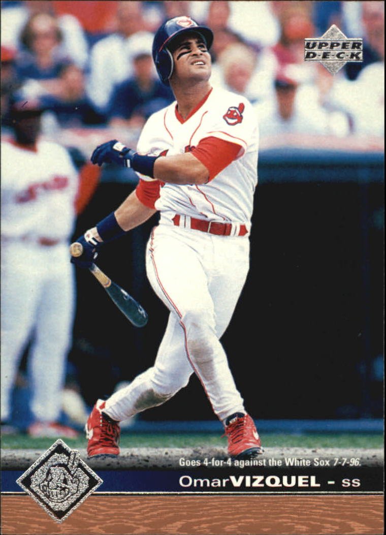 1998 Leaf 110 Omar Vizquel