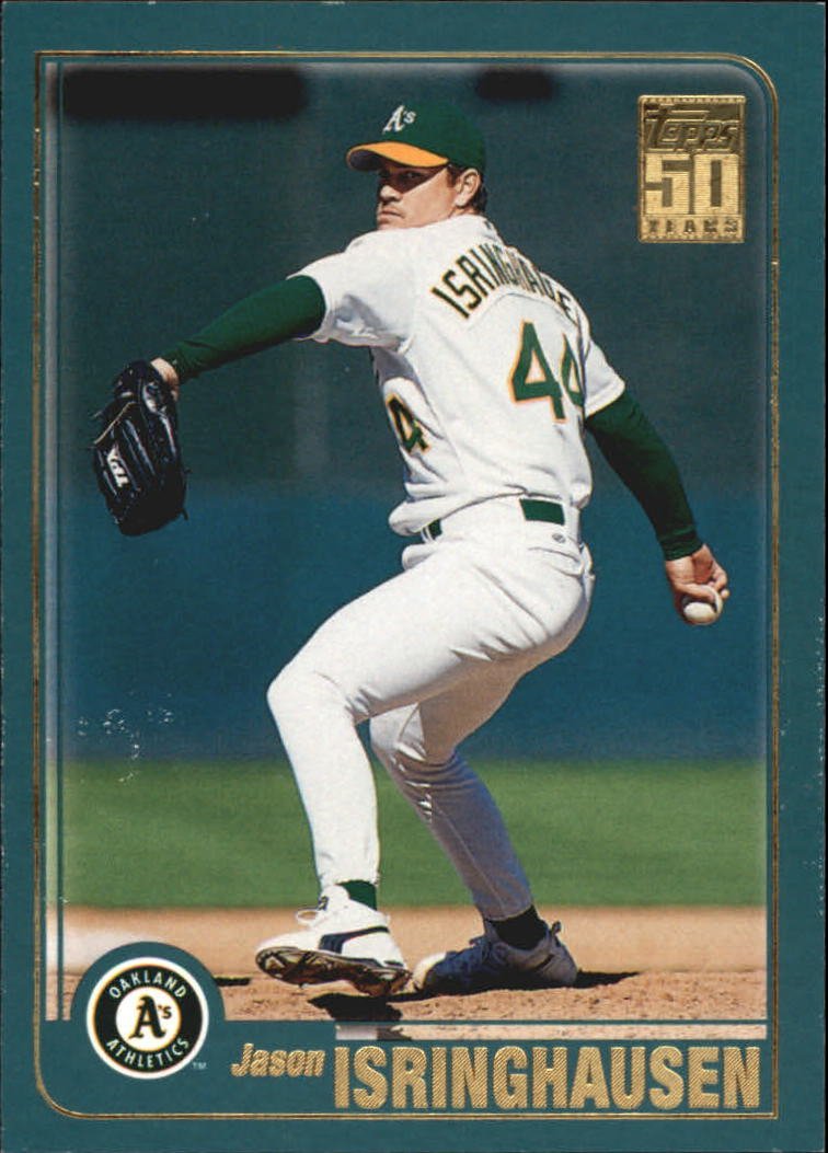 2001 Topps 147 Jason Isringhausen