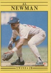 1991 Fleer 621 Al Newman