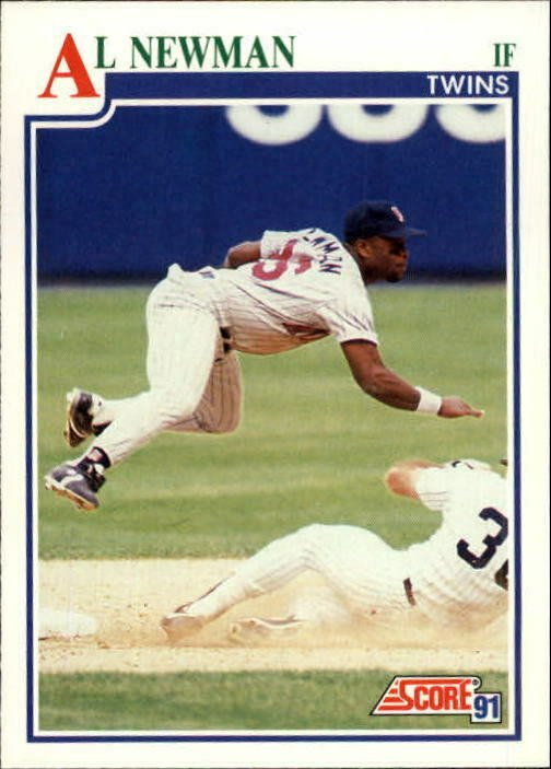 1991 Score 424 Al Newman