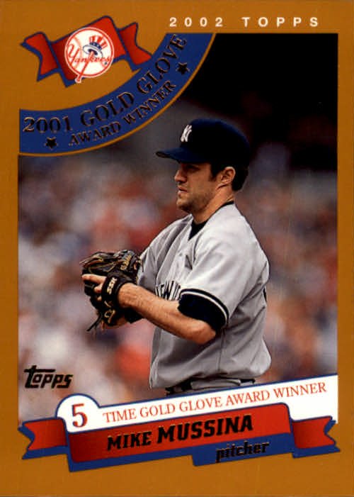 2002 Topps 696 Mike Mussina GG