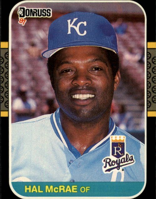 1987 Donruss 471 Hal McRae