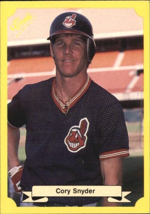 1987 Classic Update Yellow Green Backs 110 Cory Snyder