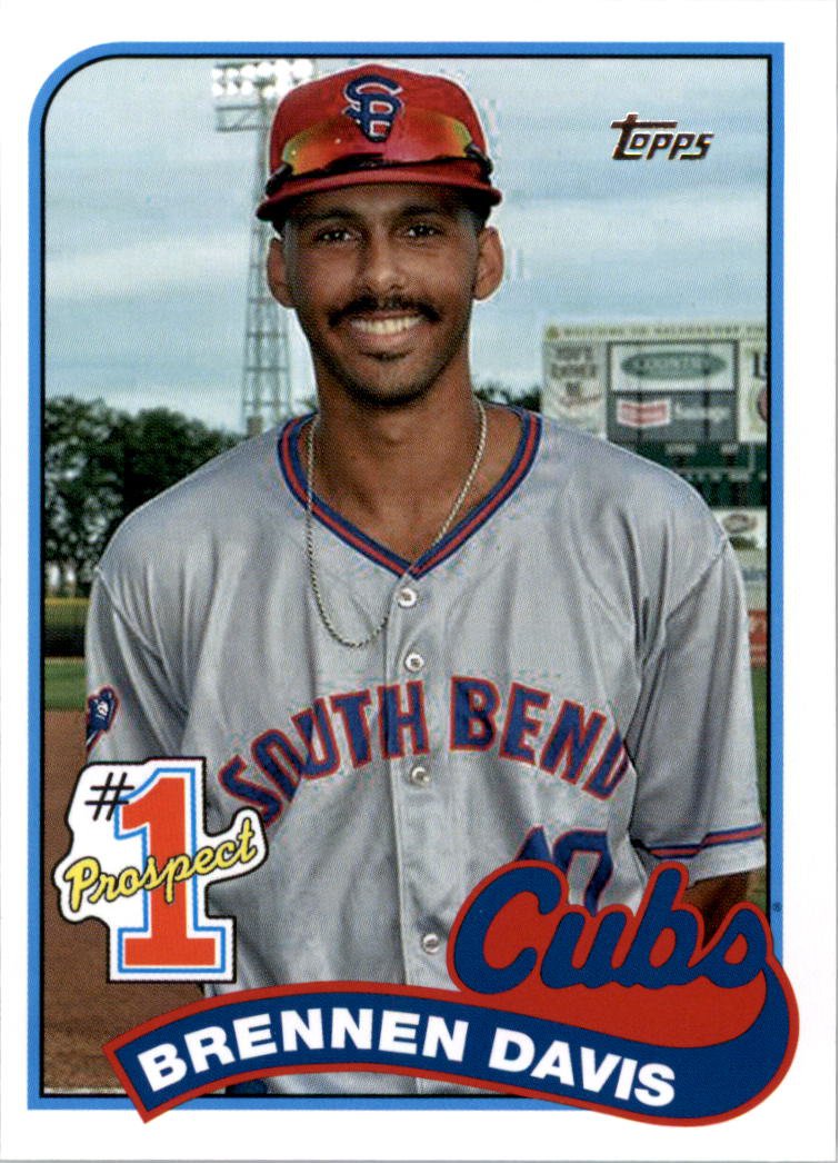 2020 Topps Update Prospects P22 Brennen Davis
