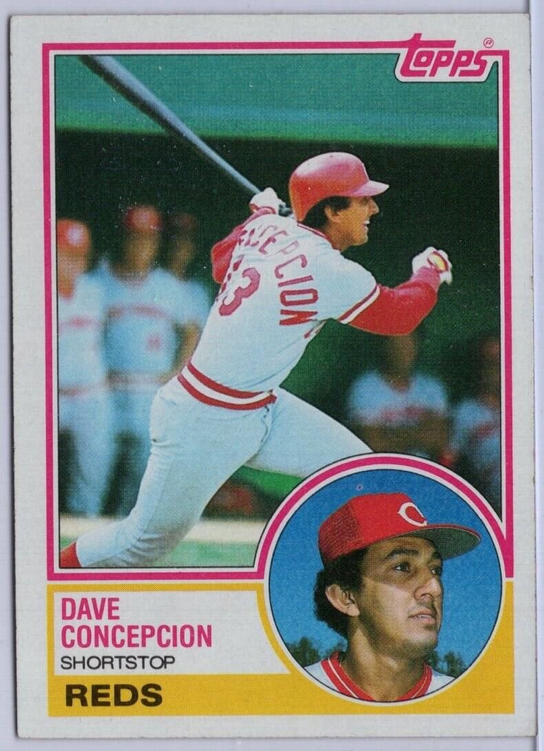 1983 Topps 720 Dave Concepcion