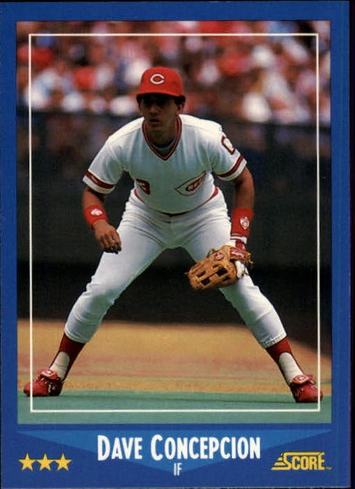 1988 Score 210 Dave Concepcion