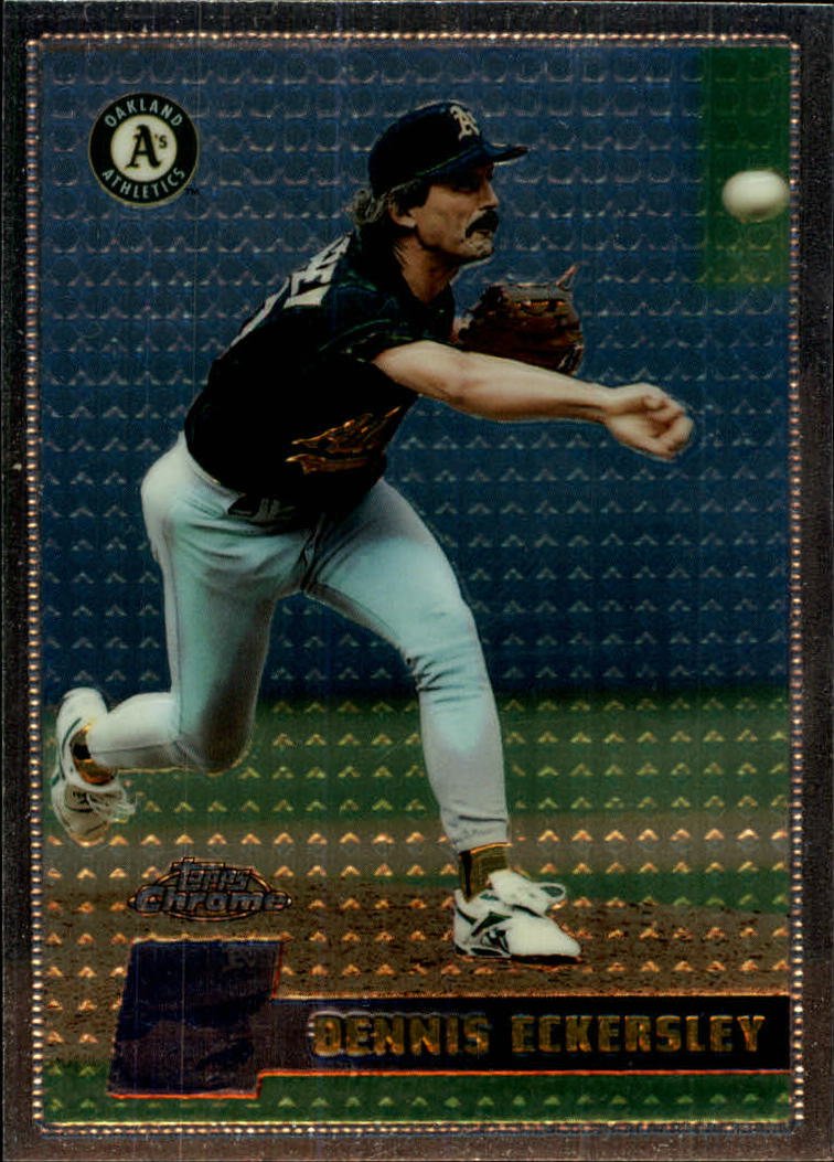 1996 Topps Chrome 150 Dennis Eckersley