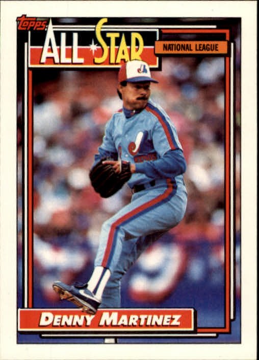 1992 Topps 394 Dennis Martinez AS