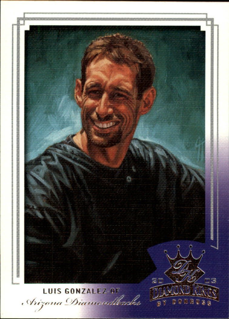 2003 Diamond Kings 76 Luis Gonzalez