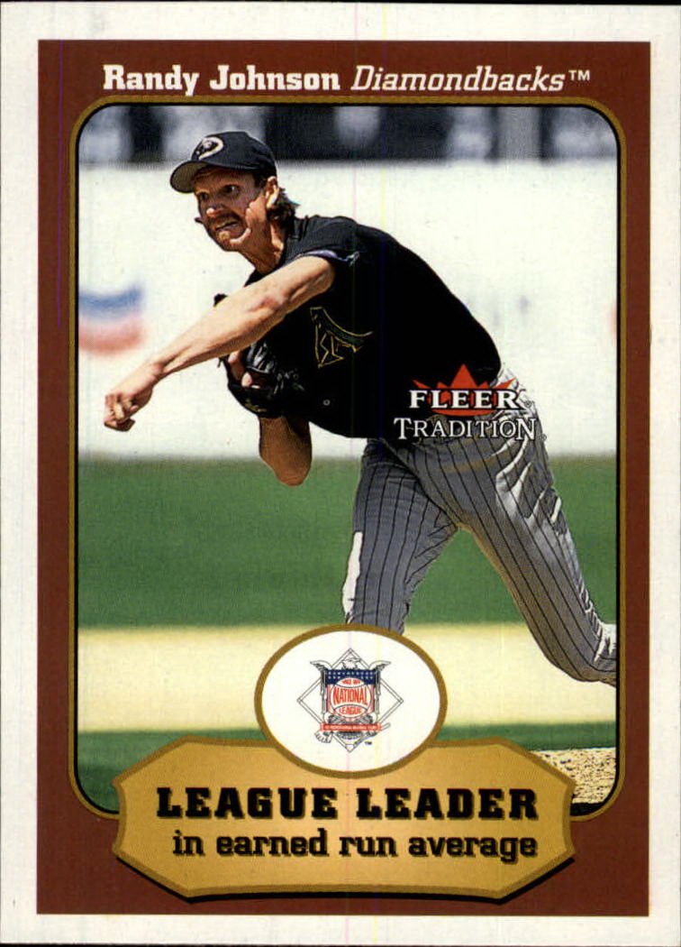 2001 Fleer Tradition 401 Randy Johnson LL