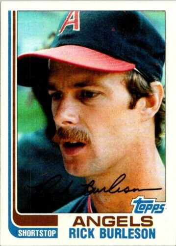 1982 Topps 55 Rick Burleson