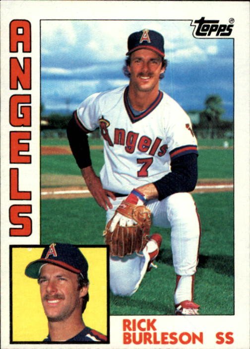 1984 Topps 735 Rick Burleson