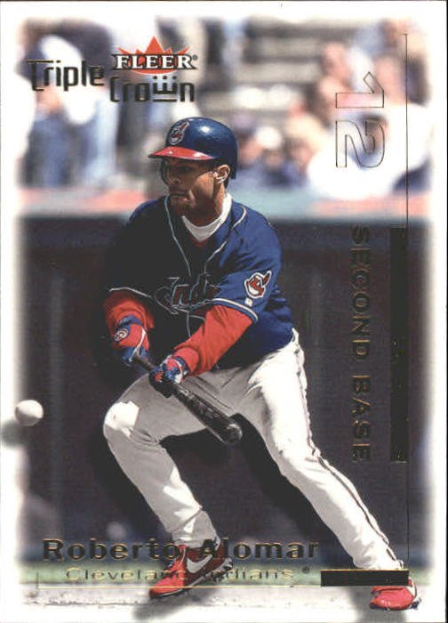 2001 Fleer Triple Crown 88 Roberto Alomar
