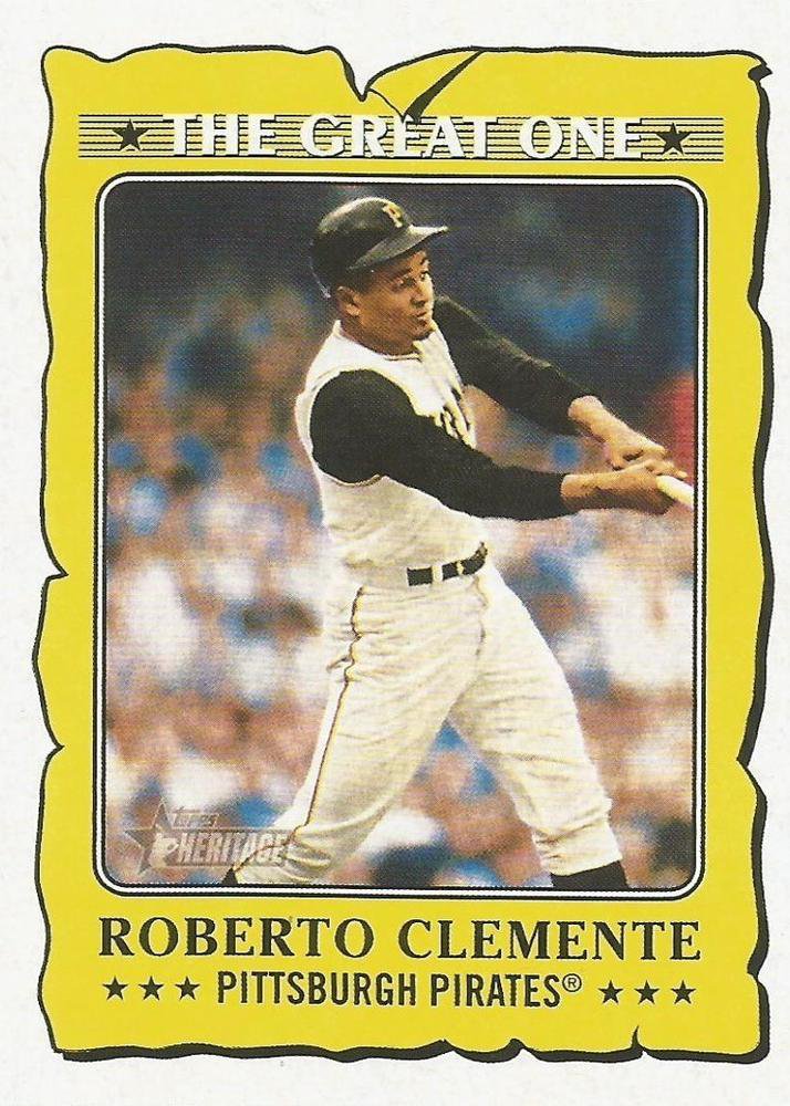 2021 Topps Heritage The Great One GO1 Roberto Clemente