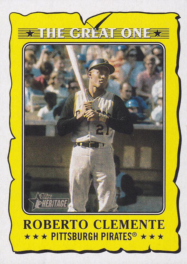 2021 Topps Heritage The Great One GO12 Roberto Clemente