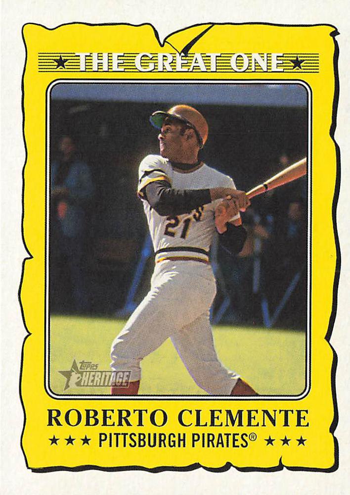 2021 Topps Heritage The Great One GO14 Roberto Clemente