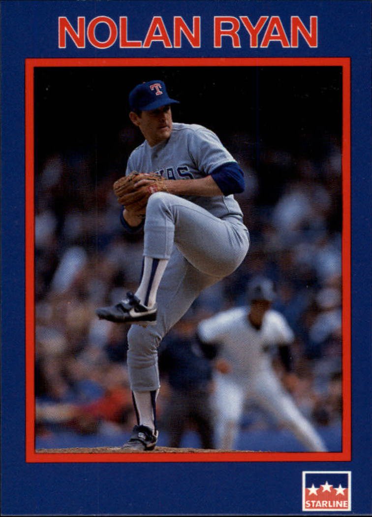 1990 Starline Long John Silver 13 Nolan Ryan
