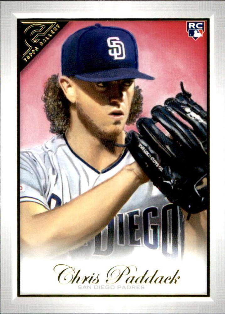 2019 Topps Gallery 66 Chris Paddack RC