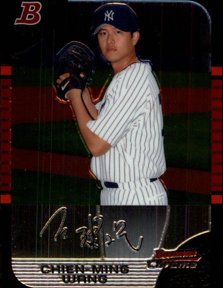 2005 Bowman Chrome Draft 4 Chien-Ming Wang