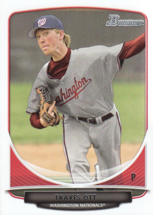 2013 Bowman Draft Draft Picks BDPP119 Travis Ott