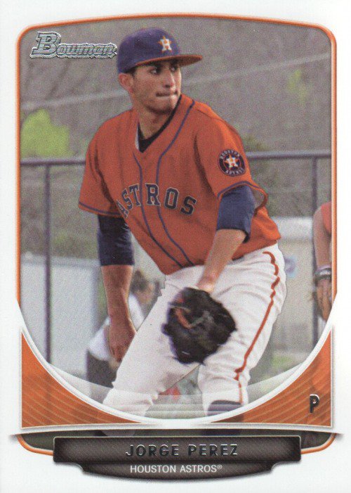 2013 Bowman Draft Draft Picks BDPP128 Jorge Perez