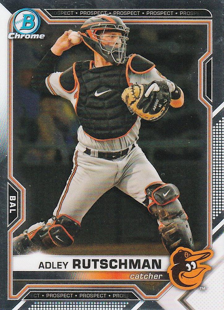 2021 Bowman Chrome Draft BDC31 Adley Rutschman