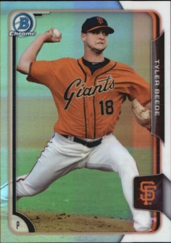 2015 Bowman Chrome Draft Refractors 191 Tyler Beede