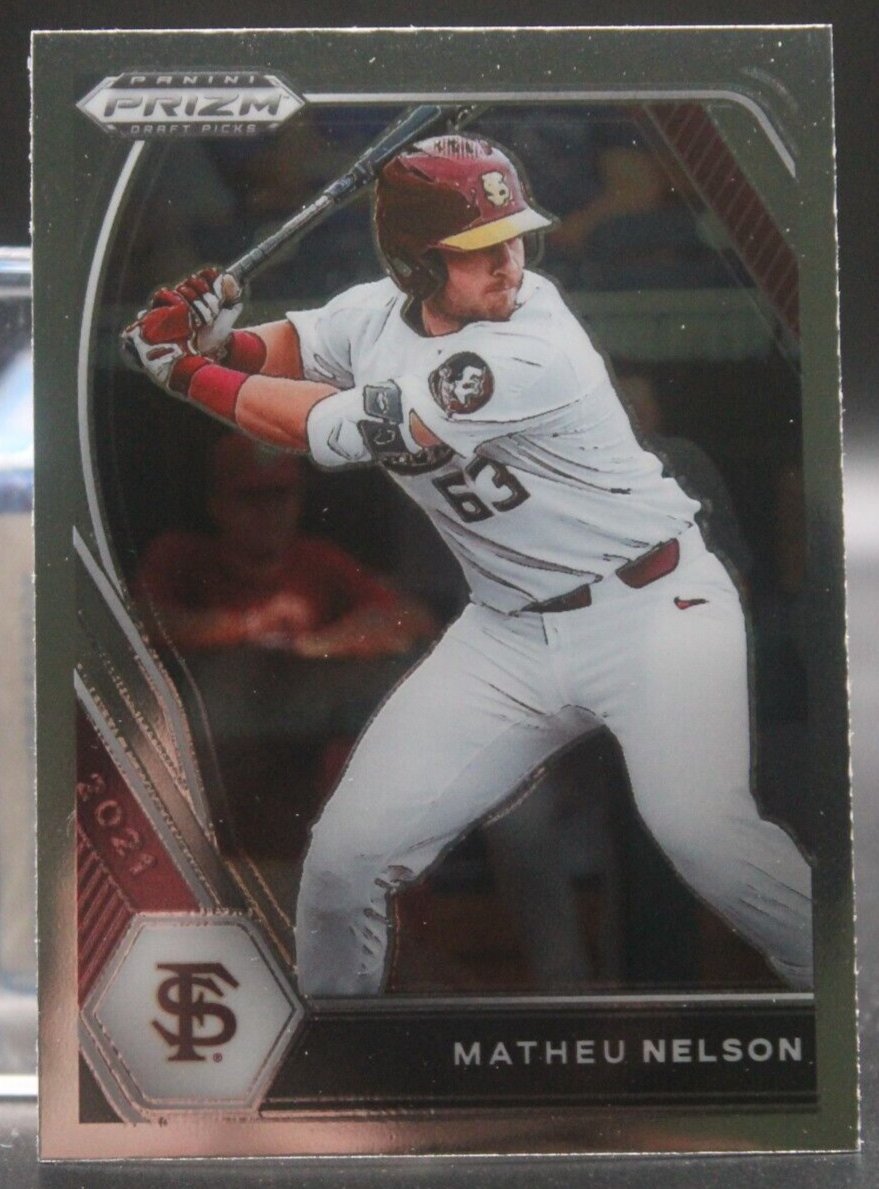 2021 Panini Prizm Draft Picks #35 Matheu Nelson