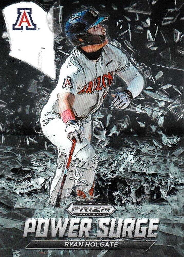 2021 Panini Prizm Draft Picks Power Surge 15 Ryan Holgate