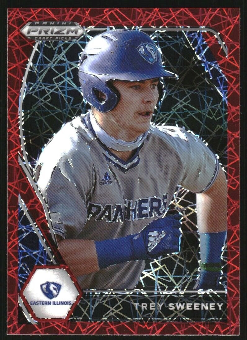 2021 Panini Prizm Draft Picks Prizms Red Velocity 20 Trey Sweeney