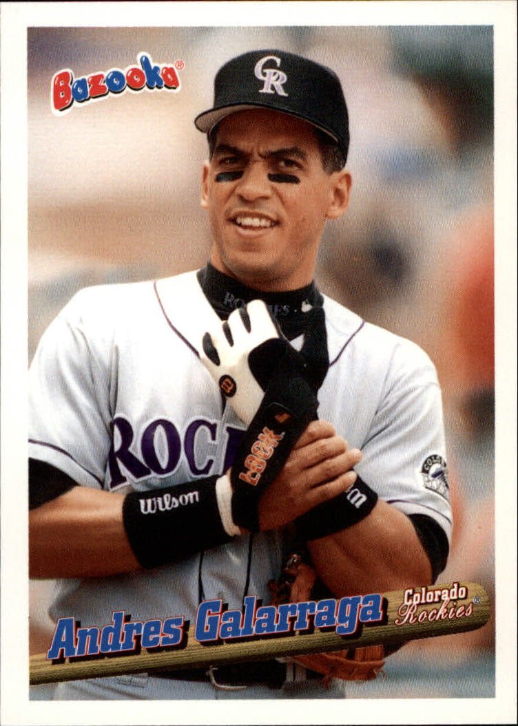 1996 Bazooka 89 Andres Galarraga