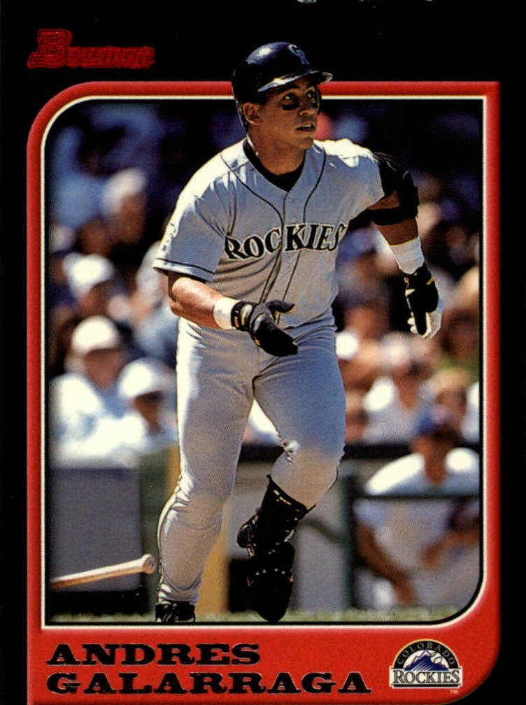 1997 Bowman 59 Andres Galarraga