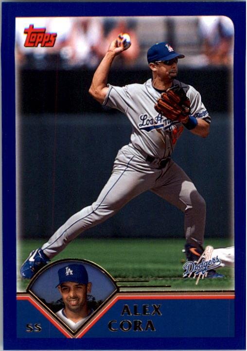 2003 Topps 586 Alex Cora