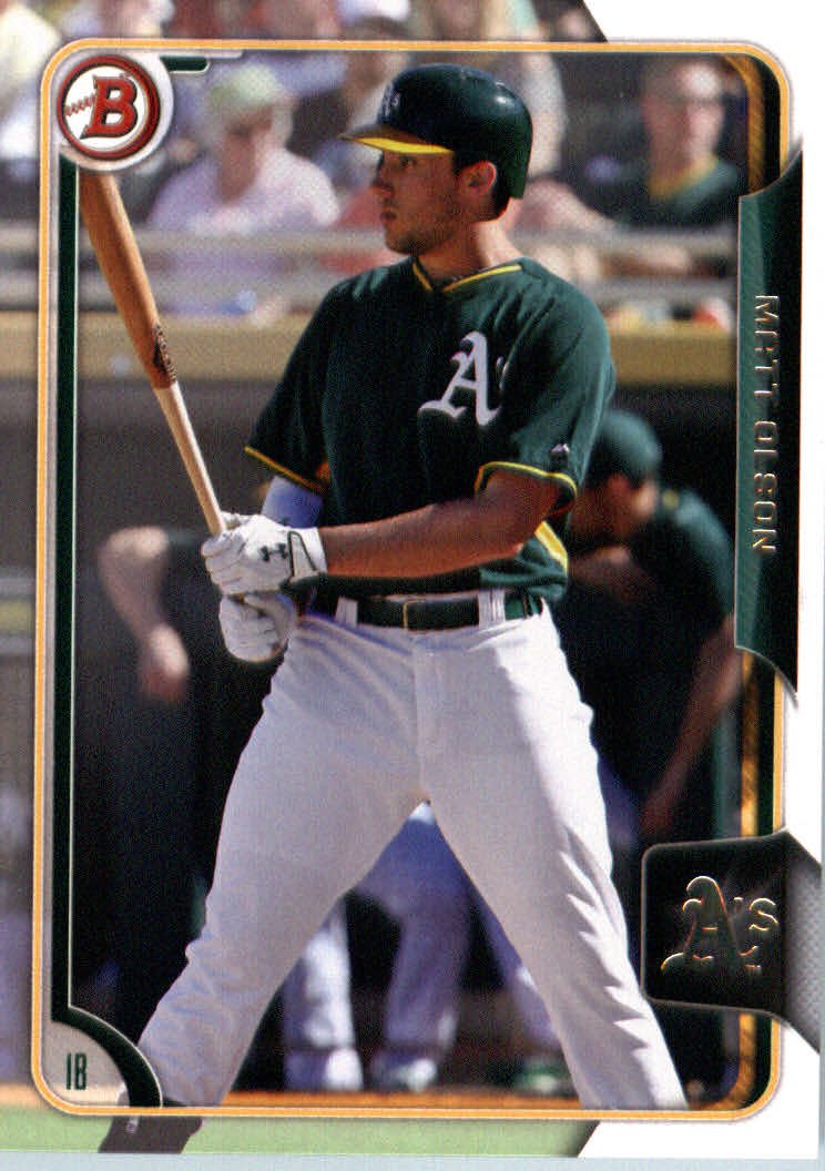 2015 Bowman Draft 196 Matt Olson