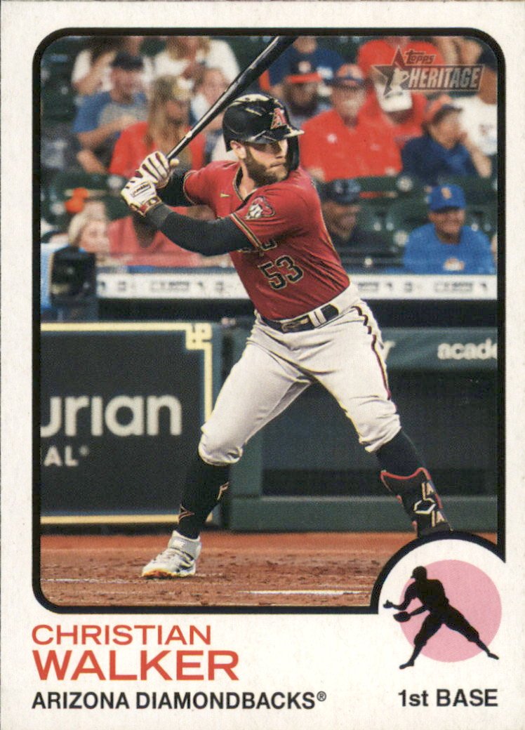 2022 Topps Heritage 365 Christian Walker