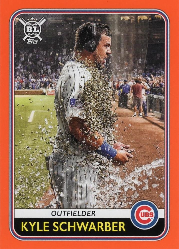2020 Topps Big League Orange 212 Kyle Schwarber