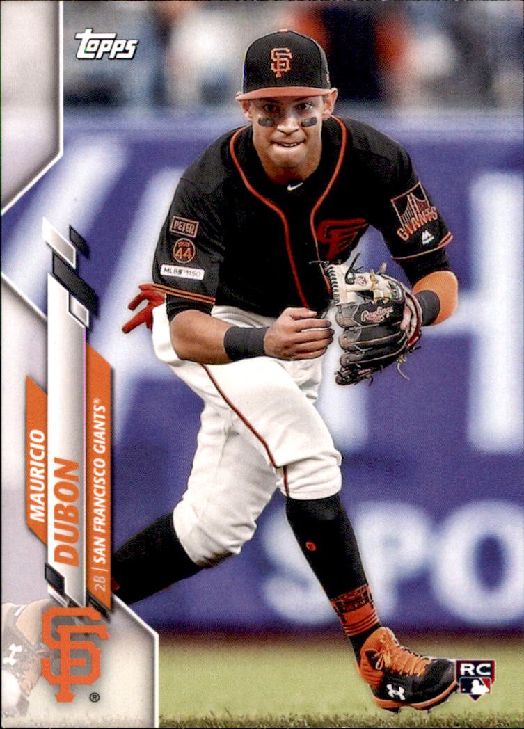 2020 Giants Topps SF8 Mauricio Dubon