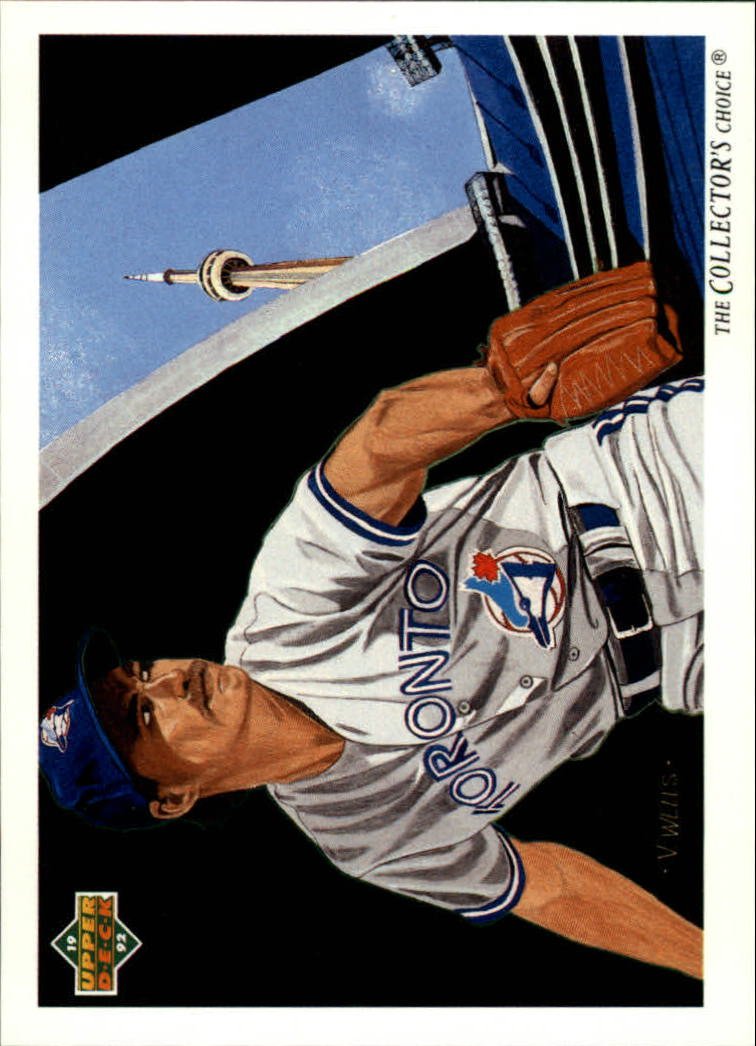 1992 Upper Deck 99 Dave Stieb TC