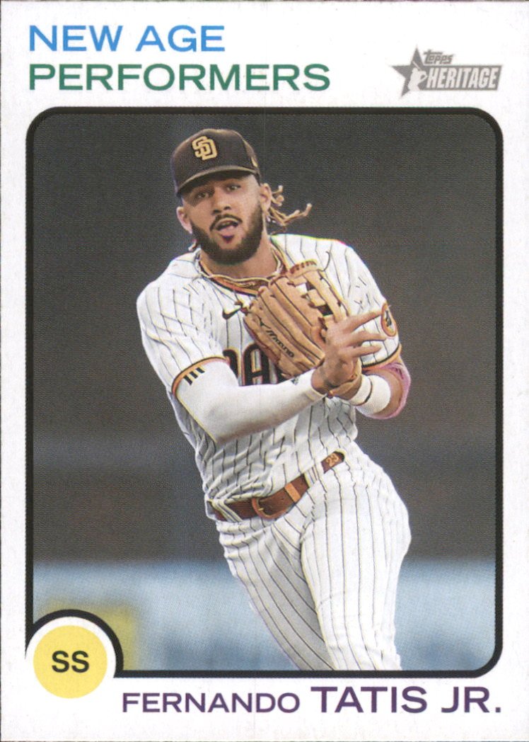 2022 Topps Heritage New Age Performers NAP8 Fernando Tatis Jr.