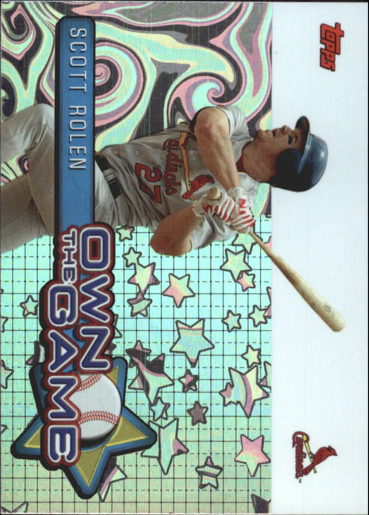 2005 Topps Own the Game 10 Scott Rolen