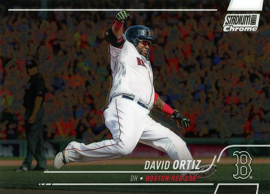 2022 Stadium Club Chrome 151 David Ortiz
