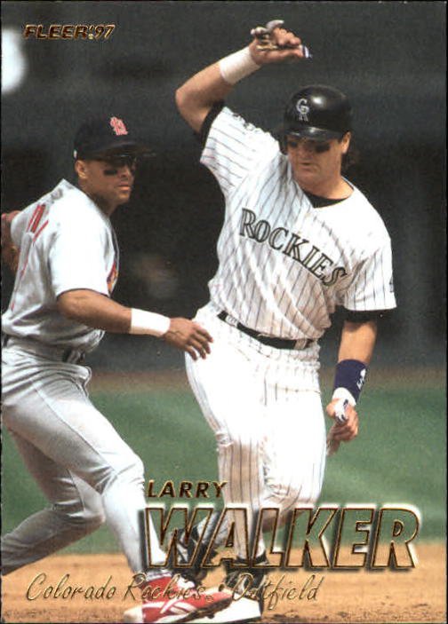 1997 Fleer 319 Larry Walker