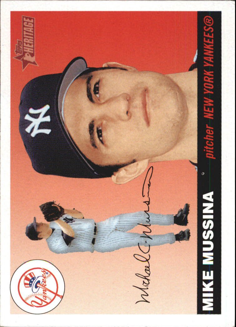 2004 Topps Heritage 224 Mike Mussina