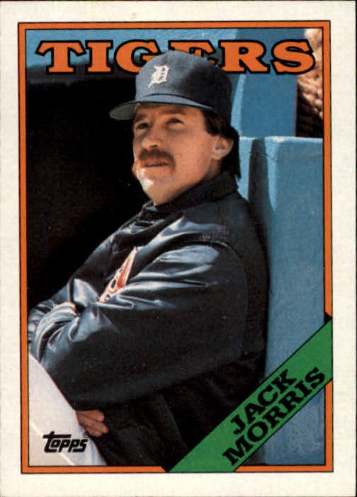 1988 Topps 340 Jack Morris