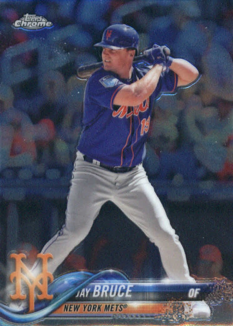 2018 Topps Chrome 172 Jay Bruce