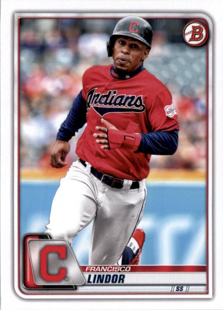 2020 Bowman #4 Francisco Lindor