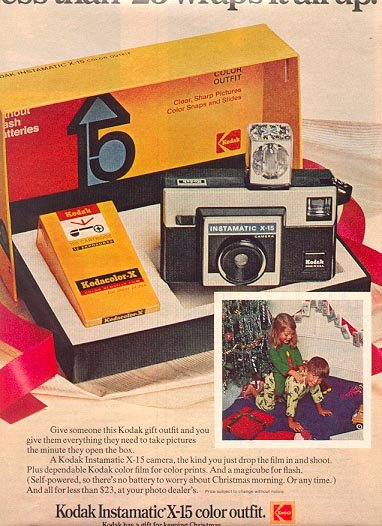 KODAK INSTAMATIC X-15 CAMERA, VINTAGE