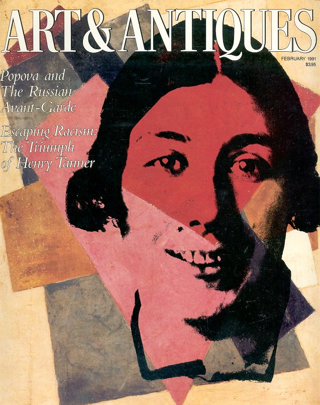 ARTS & ANTIQUES FEBRUARY 1991 - POPOVA AND THE RUSSIAN AVANT-GARD BACK ISSUE MAGAZINE MINT NO LABEL